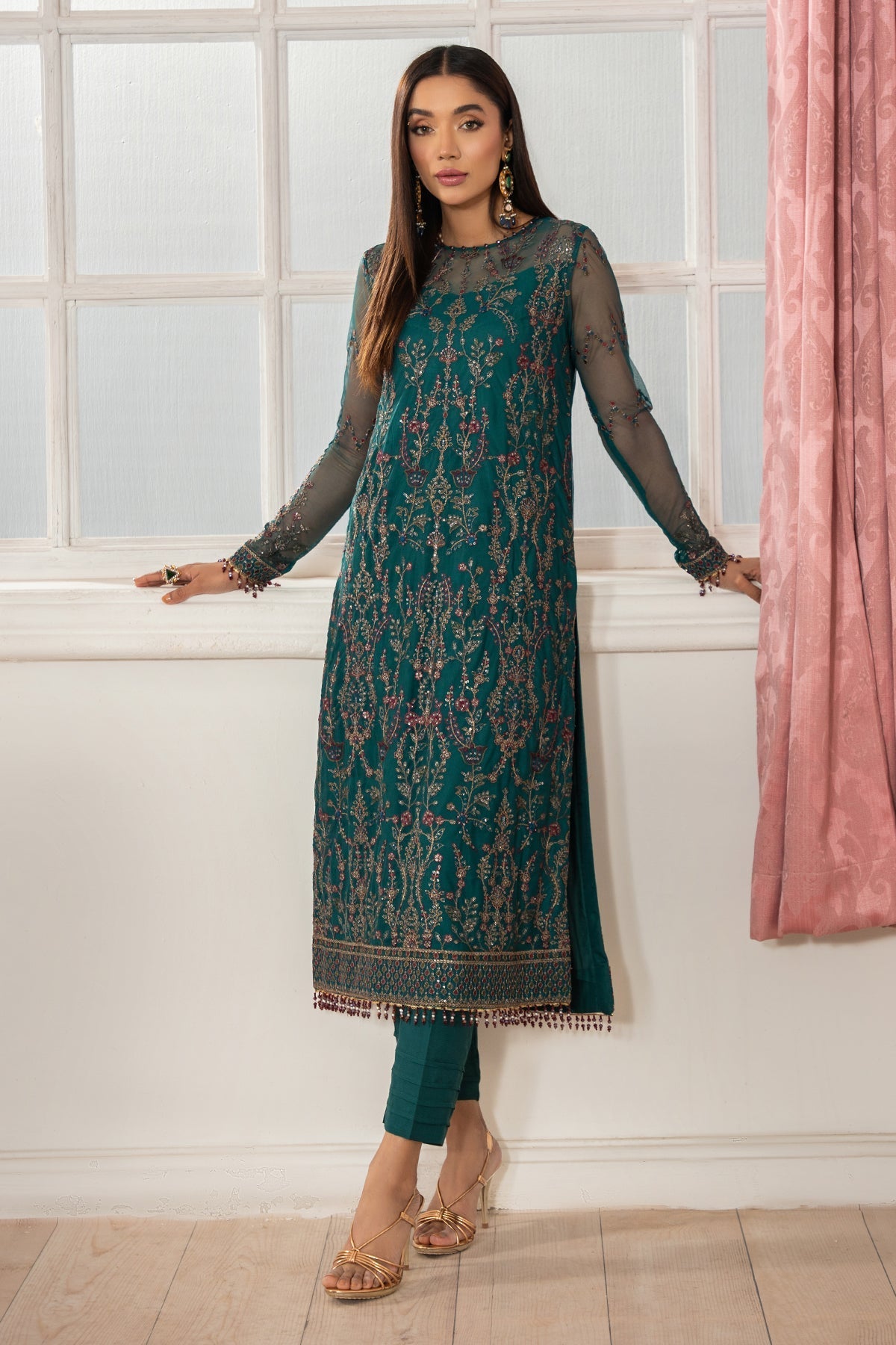 Zarif | Heer Formals | Z-06 NUHA by Zarif - Designer Dress - Type: Ladies Clothes - Available at Libayah - 100% Original
