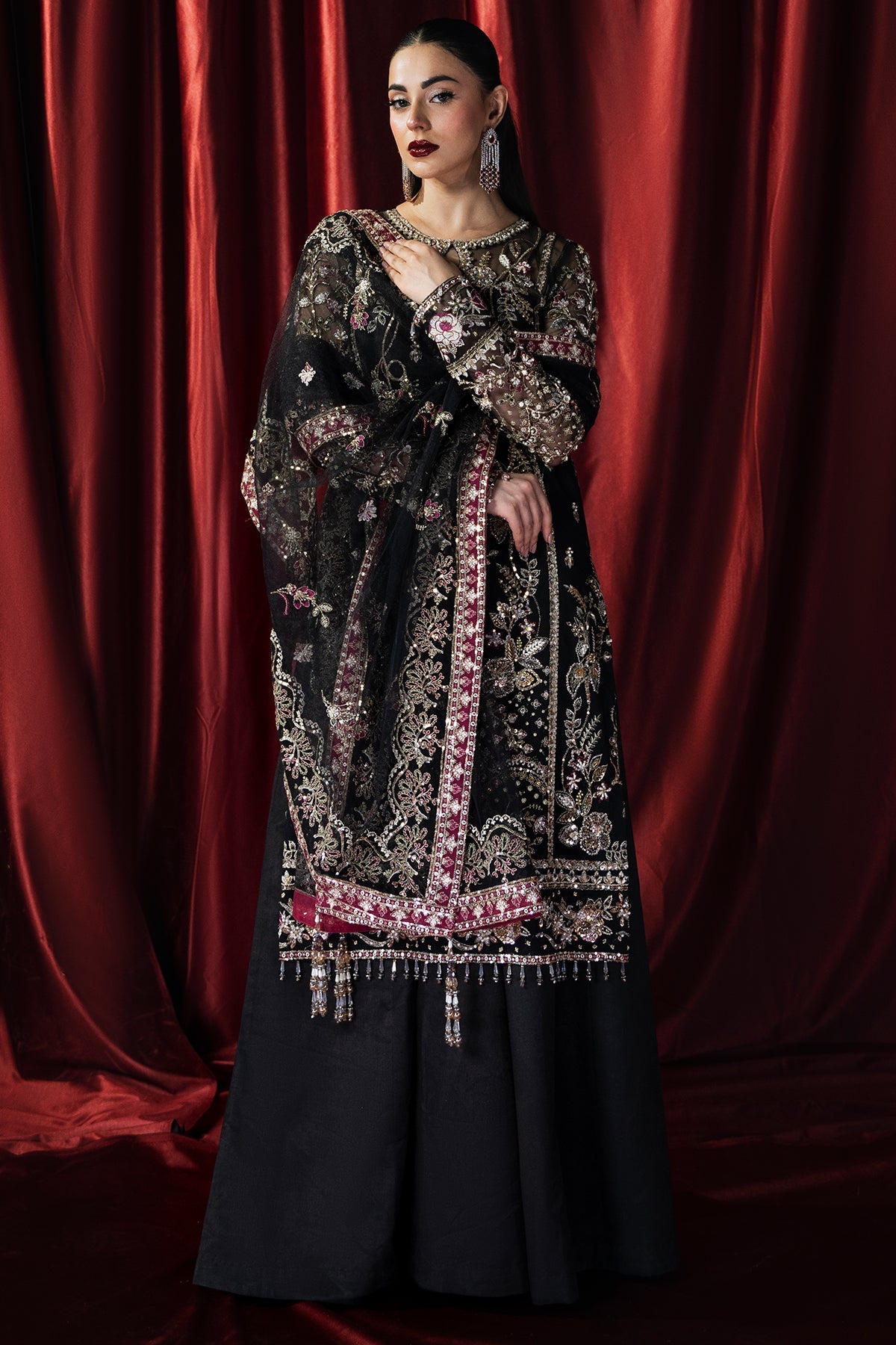 Mina Kashif | Kahani Formals | Sharjeena by Mina Kashif - Designer Dress - Type: Ladies Clothes - Available at Libayah - 100% Original
