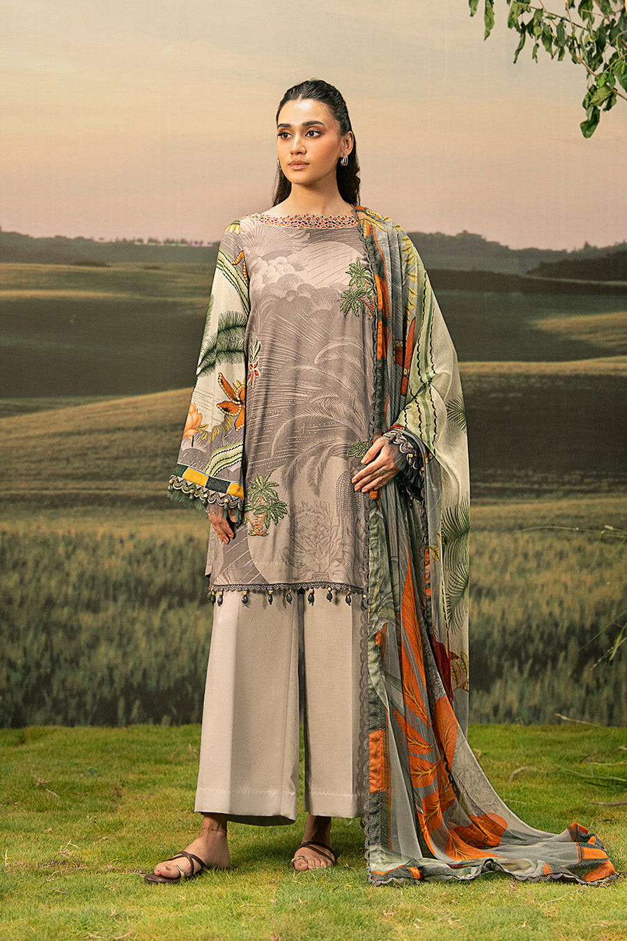 Maria B | Basics Winter 25 | MB-PFUS25-06B by Maria B - Designer Dress  - Type : Ladies Clothes - Available at Libayah - 100% Original 