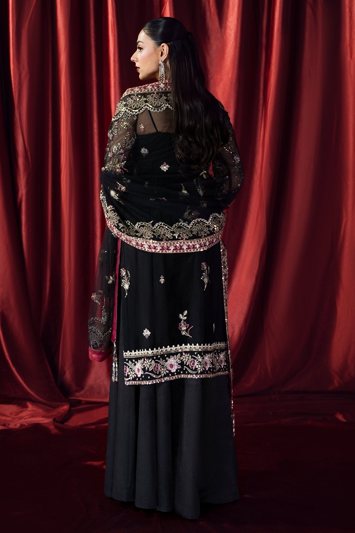 Mina Kashif | Kahani Formals | Sharjeena by Mina Kashif - Designer Dress - Type: Ladies Clothes - Available at Libayah - 100% Original