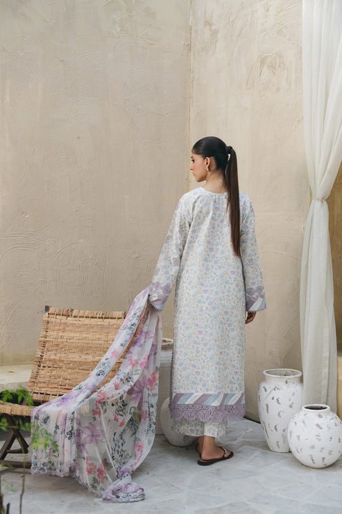 Aabyaan | Shezlin Chikankari 25 | LINA (AF-02) by Aabyaan - Designer Dress - Type: Ladies Clothes - Available at Libayah - 100% Original