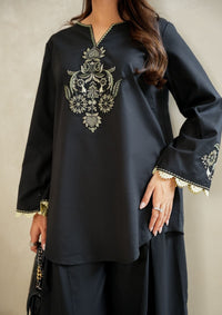 Faiza Faisal | FNF Cords Edit |BLACK ECLIPSE by Faiza Faisal - Designer Dress  - Type : Ladies Clothes - Available at Libayah - 100% Original 