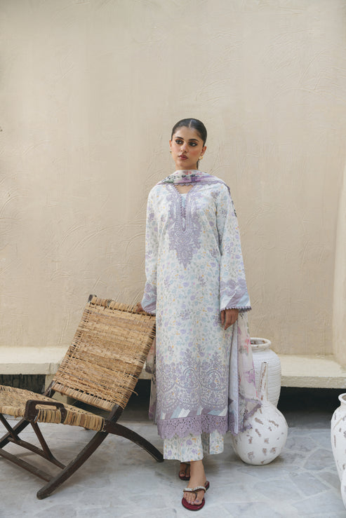 Aabyaan | Shezlin Chikankari 25 | LINA (AF-02) by Aabyaan - Designer Dress - Type: Ladies Clothes - Available at Libayah - 100% Original