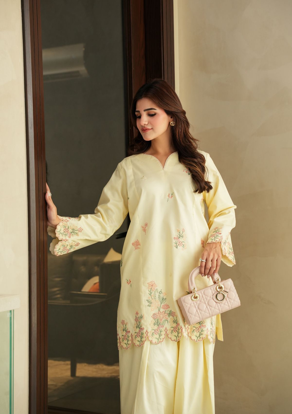 Faiza Faisal | FNF Cords Edit | CITRON DEW by Faiza Faisal - Designer Dress  - Type : Ladies Clothes - Available at Libayah - 100% Original 