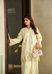 Faiza Faisal | FNF Cords Edit | CITRON DEW by Faiza Faisal - Designer Dress  - Type : Ladies Clothes - Available at Libayah - 100% Original 