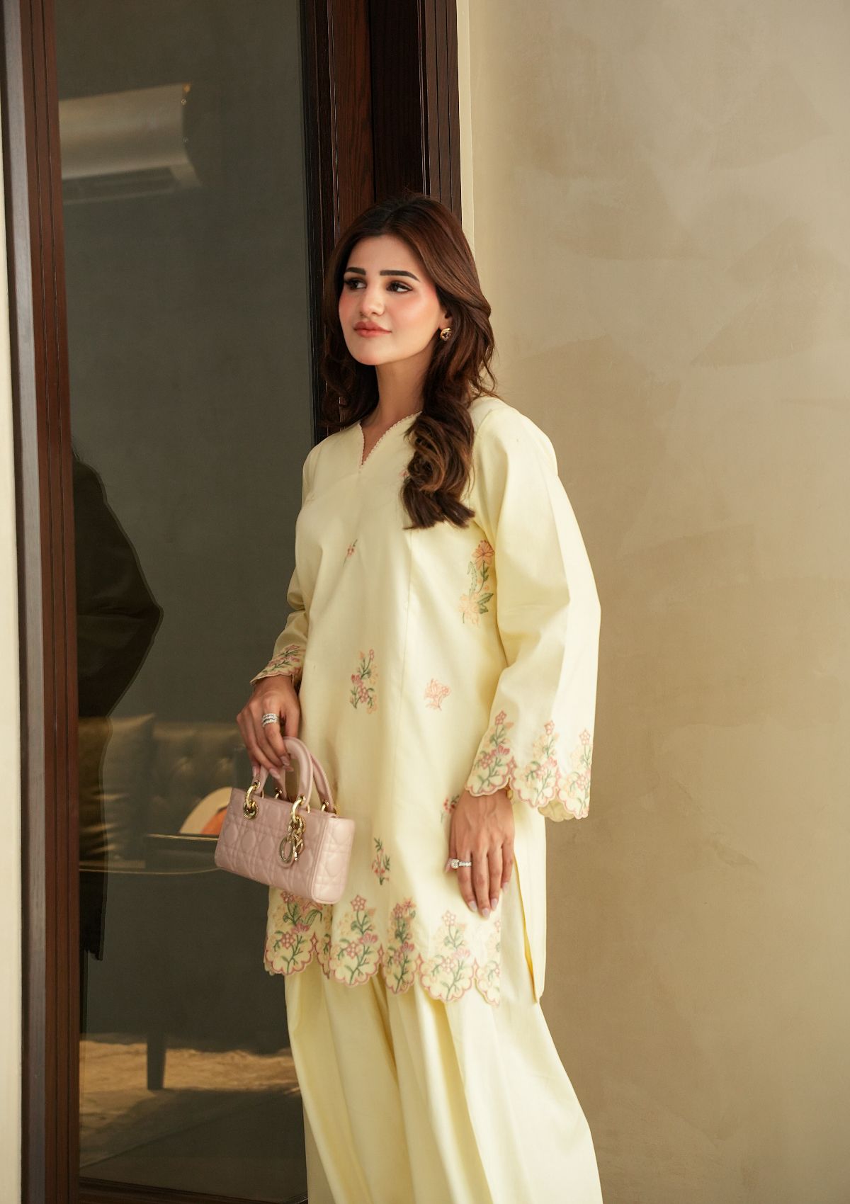 Faiza Faisal | FNF Cords Edit | CITRON DEW by Faiza Faisal - Designer Dress  - Type : Ladies Clothes - Available at Libayah - 100% Original 