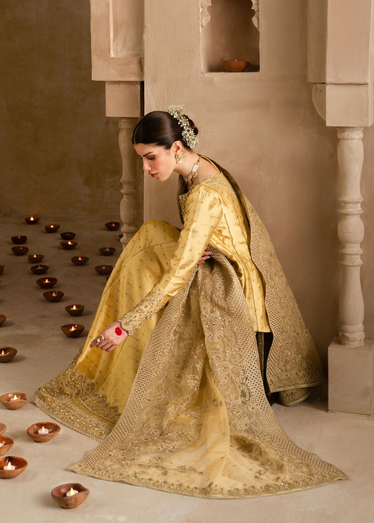 Kanwal Malik | Shehnai Luxury Pret 26 | Roohi by Kanwal Malik - Designer Dress  - Type : Ladies Clothes - Available at Libayah - 100% Original 