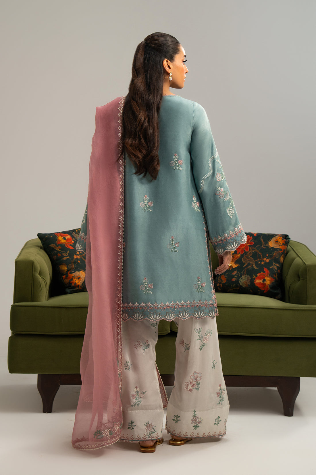 Nyra | Luxe Line Pret | Lustra by Nyra - Designer Dress - Type : Ladies Clothes - Available at Libayah - 100% Original 