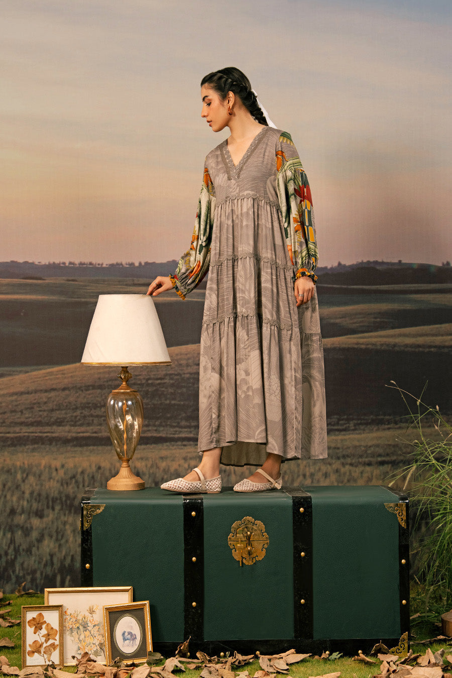 Maria B | Basics Winter 25 | MB-PFUS25-06B by Maria B - Designer Dress  - Type : Ladies Clothes - Available at Libayah - 100% Original 