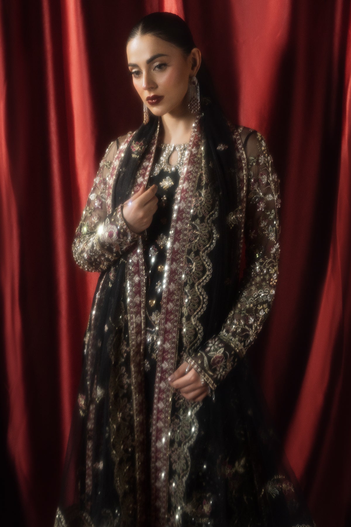 Mina Kashif | Kahani Formals | Sharjeena by Mina Kashif - Designer Dress - Type: Ladies Clothes - Available at Libayah - 100% Original