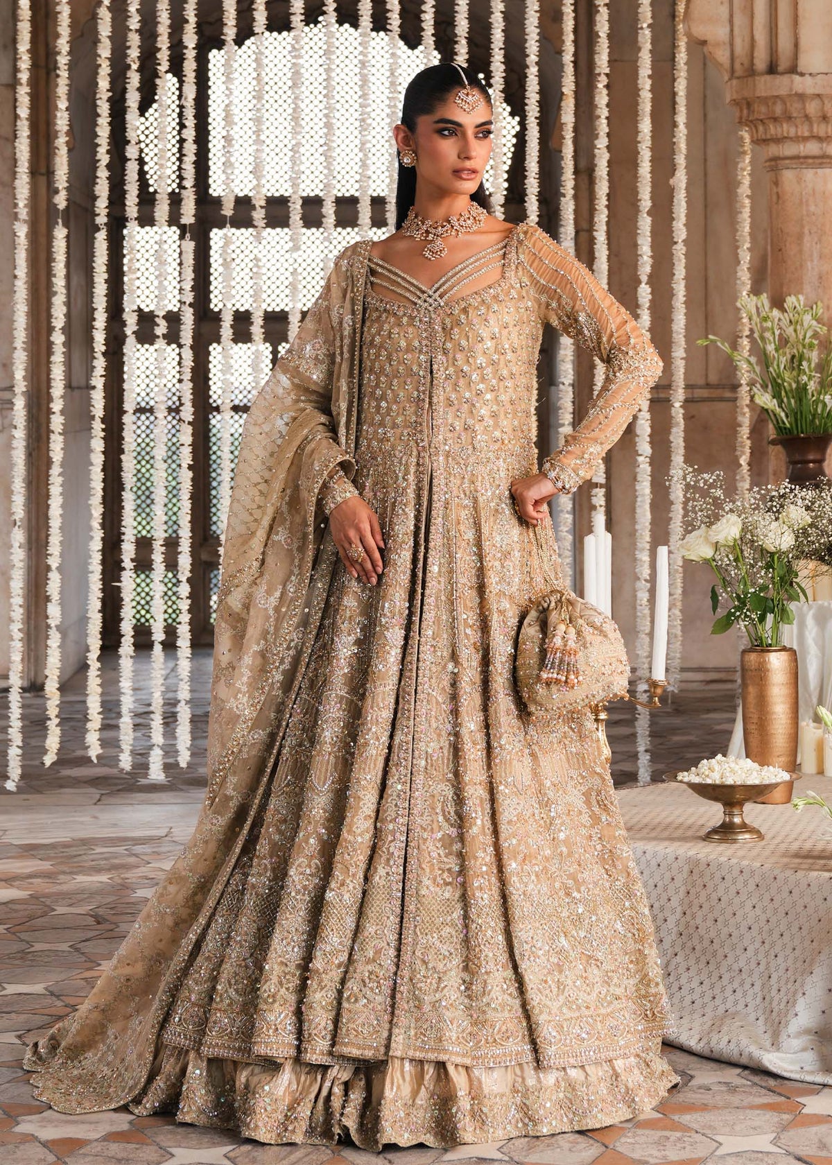 DARAKSHAN – authentic Pakistani wedding dress from the Kanwal Malik Sajni Wedding Festive bridal collection for women in the UK