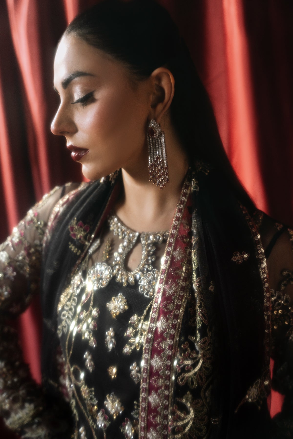 Mina Kashif | Kahani Formals | Sharjeena by Mina Kashif - Designer Dress - Type: Ladies Clothes - Available at Libayah - 100% Original