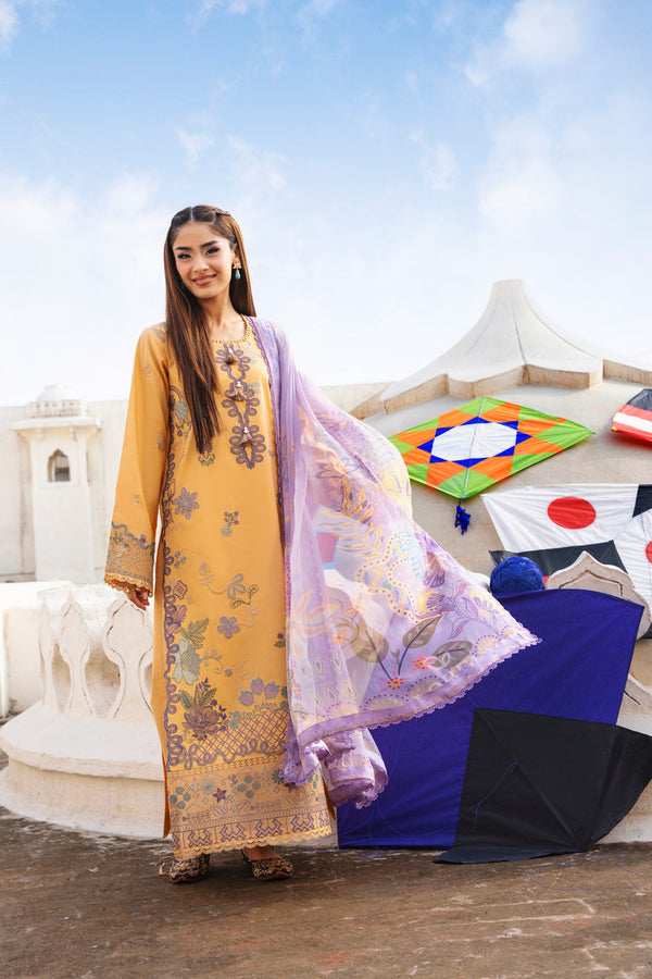 Florent | Basant Chikankari |FBC - 1B - by Libayah - Registered Vendor of : Florent - 100% Original Designer Dress