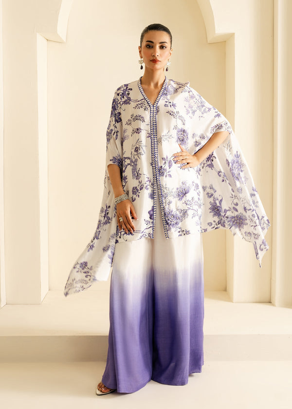 Mahgul | Nooreh Luxe | Indigo Breeze by Mahgul - Designer Dress - Type: Ladies Clothes - Available at Libayah - 100% Original
