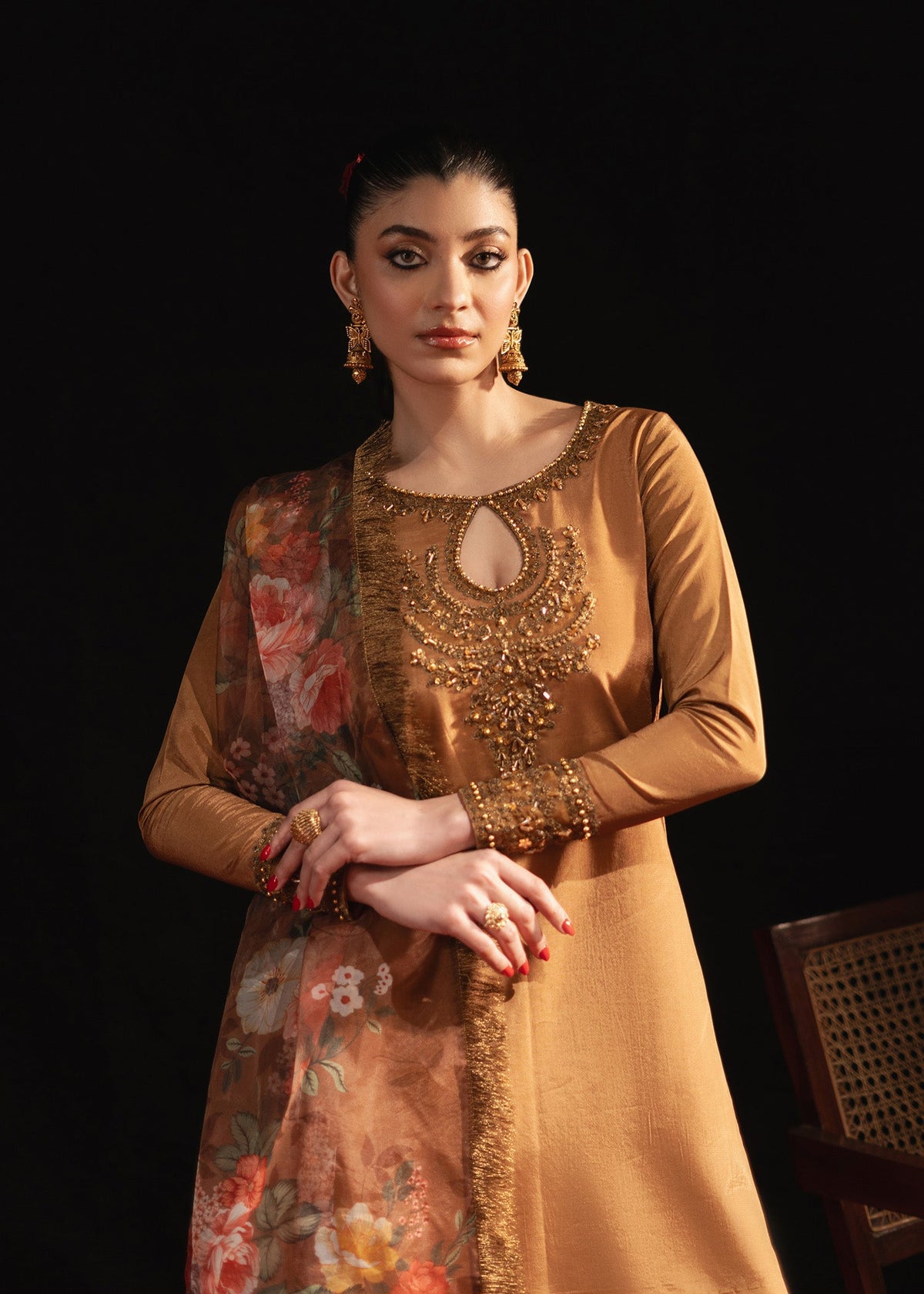 Maria Osama Khan | Jashan Pret | Zeba-e-Jashan by Maria Osama Khan - Designer Dress - Type: Ladies Clothes - Available at Libayah - 100% Original