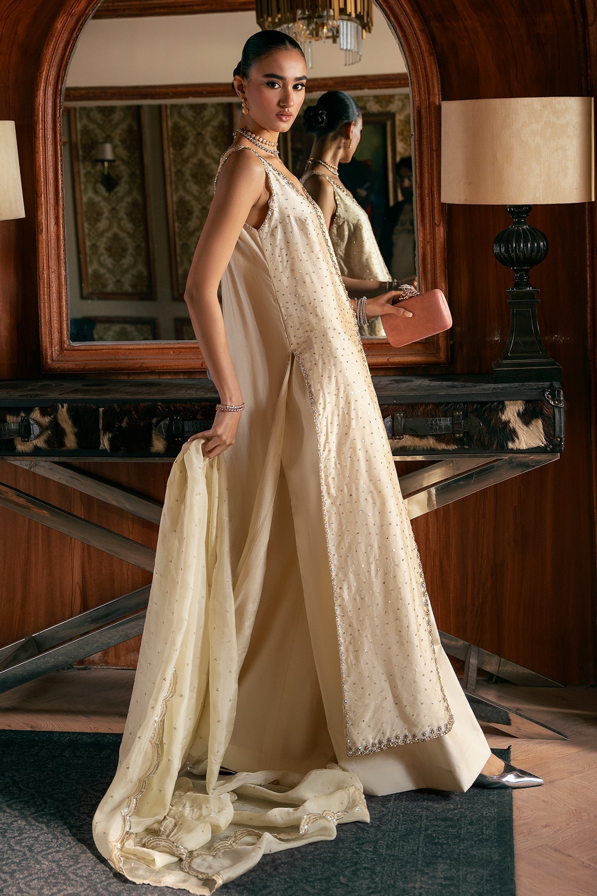 Mina Kashif | Emilie Formals | Rosia by Mina Kashif - Designer Dress - Type : Formal Dress - Available at Libayah - 100% Original