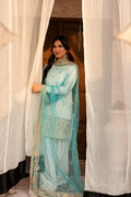 Erum Khan | Sakhiyan Formals | SUFAID PHOOL by Erum Khan - Designer Dress - Type: Formal - Available at Libayah - 100% Original