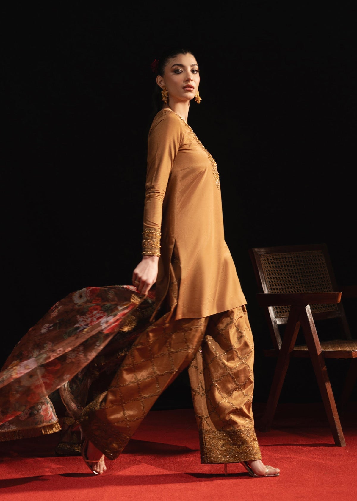 Maria Osama Khan | Jashan Pret | Zeba-e-Jashan by Maria Osama Khan - Designer Dress - Type: Ladies Clothes - Available at Libayah - 100% Original