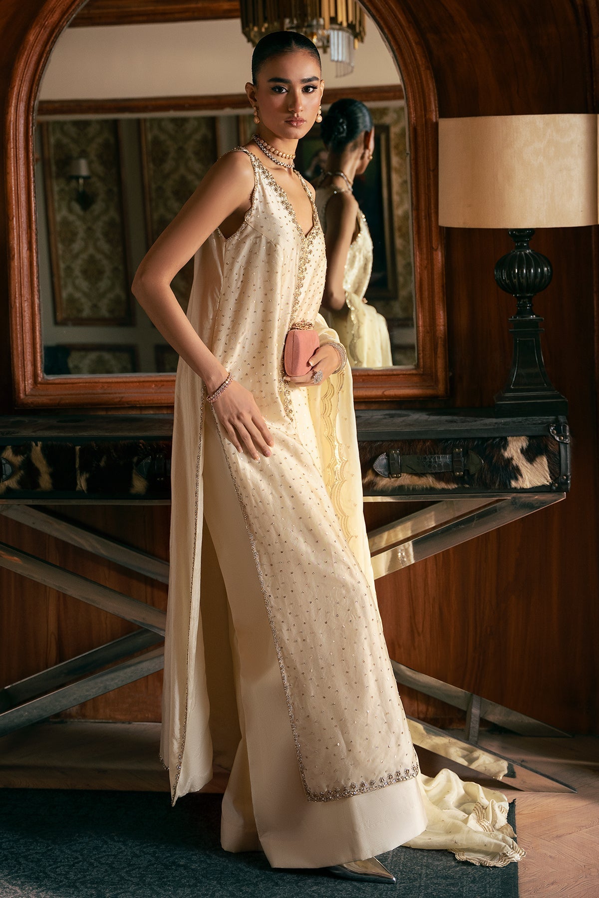 Mina Kashif | Emilie Formals | Rosia by Mina Kashif - Designer Dress - Type : Formal Dress - Available at Libayah - 100% Original