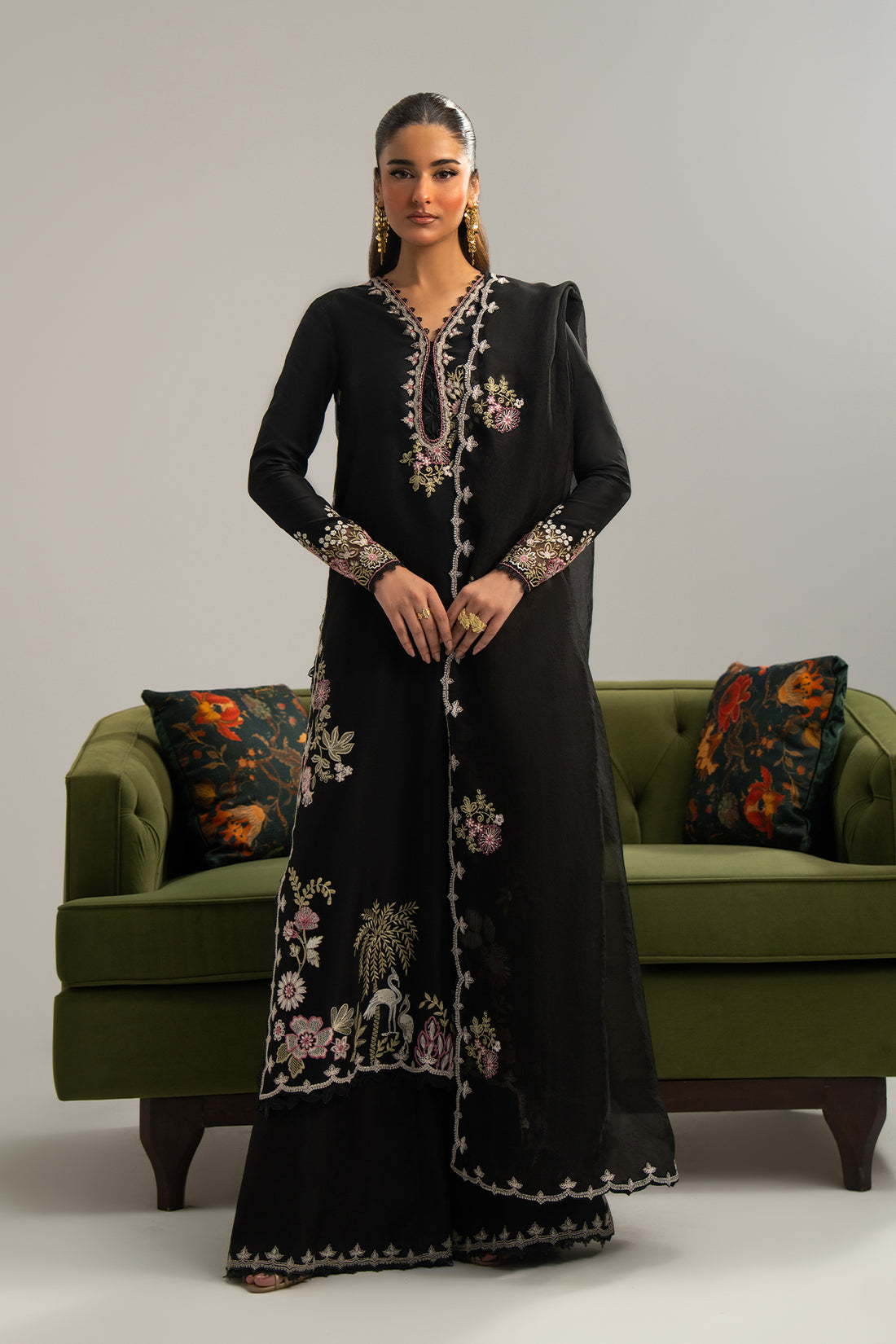 Nyra | Luxe Line Pret | Zyna by Nyra - Designer Dress - Type : Ladies Clothes - Available at Libayah - 100% Original 