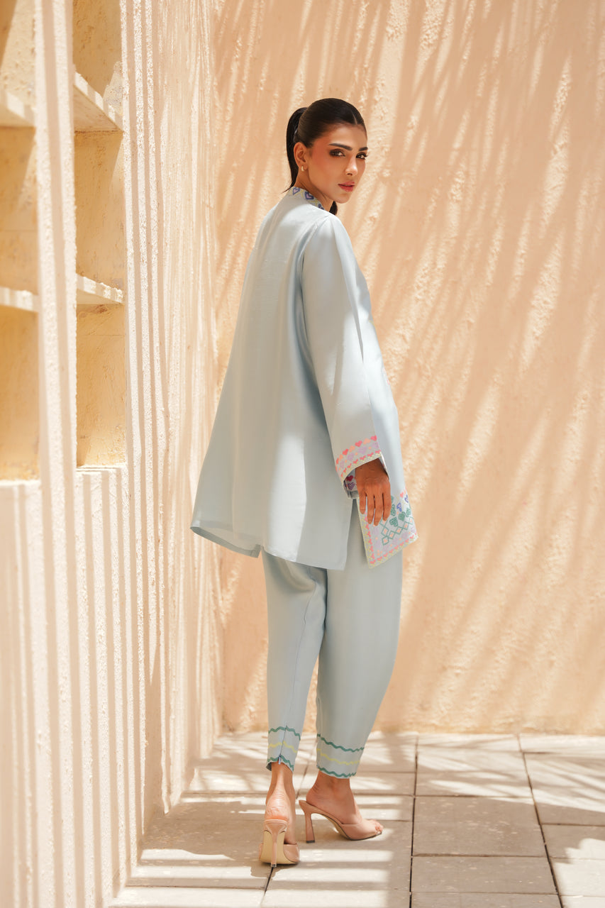 Sania Maskatiya | Eid ul Adha Edit | Kami (B) - by Libayah - Registered Vendor of : Sania Maskatiya - 100% Original Designer Dress