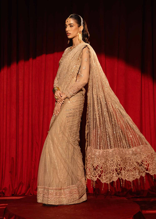 Paras by Pasha | Noor -e- Jahan Saree Collection | Zar-e-Sahar by Paras by Pasha - Designer Dress - Type: Ladies Clothes - Available at Libayah - 100% Original