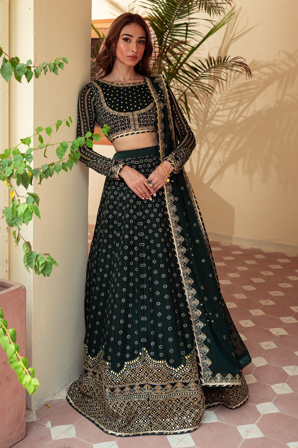 Neeshay | Dastaan Luxury Chiffon | Sheesh by Neeshay - Designer Dress - Type: Formal - Available at Libayah - 100% Original