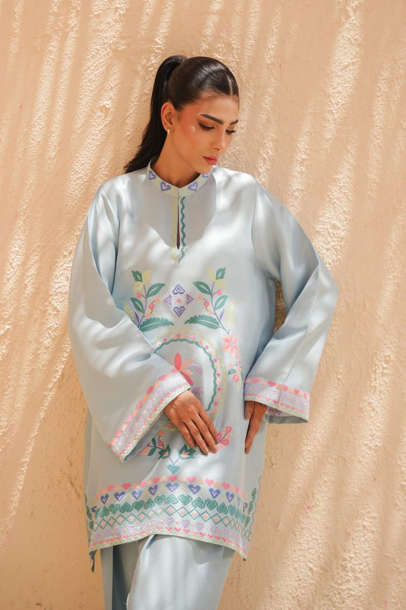 Sania Maskatiya | Eid ul Adha Edit | Kami (B) - by Libayah - Registered Vendor of : Sania Maskatiya - 100% Original Designer Dress
