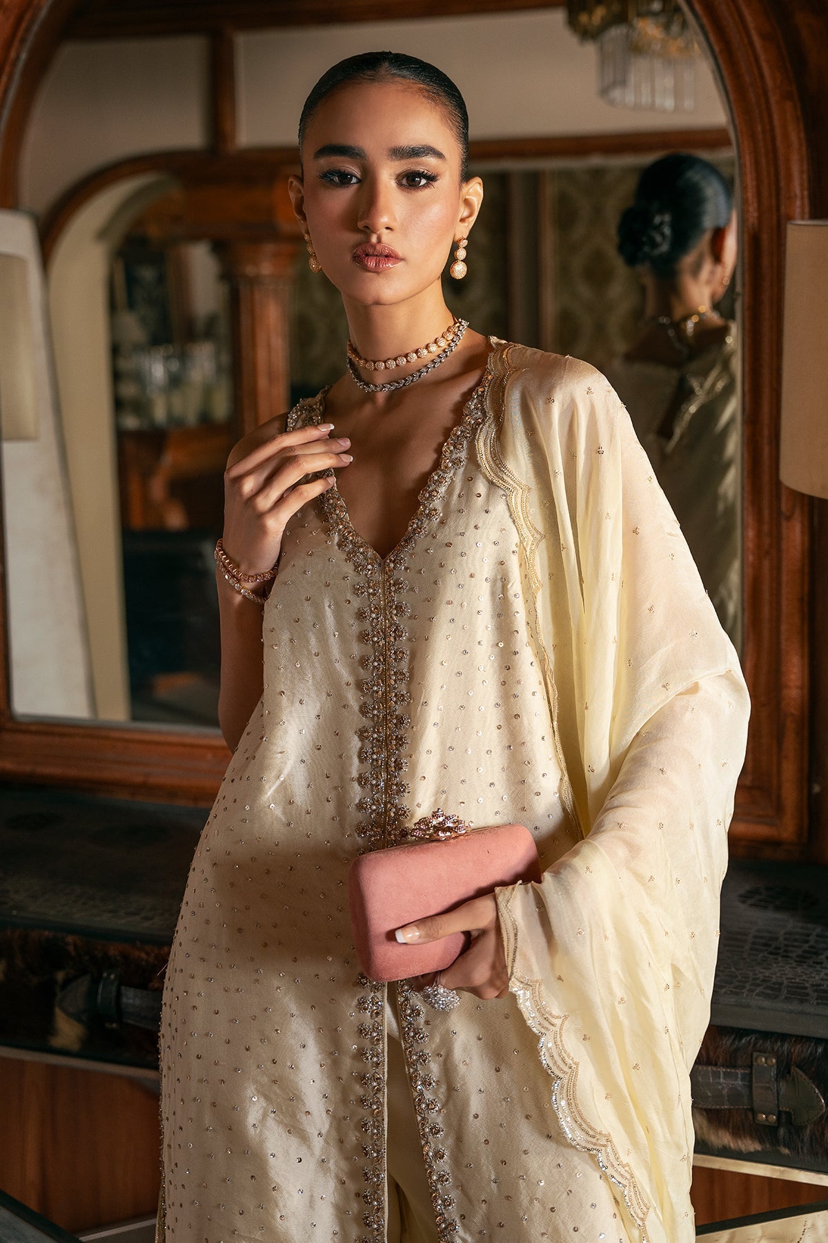 Mina Kashif | Emilie Formals | Rosia by Mina Kashif - Designer Dress - Type : Formal Dress - Available at Libayah - 100% Original