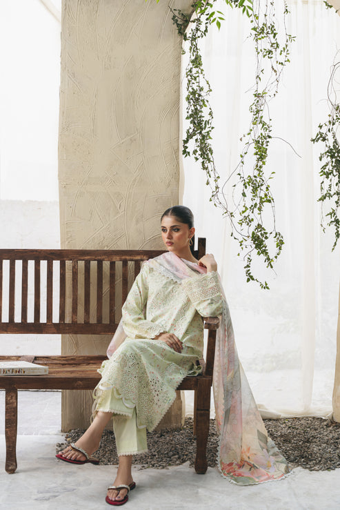 Aabyaan | Shezlin Chikankari 25 | ELIF (AF-07) by Aabyaan - Designer Dress - Type: Ladies Clothes - Available at Libayah - 100% Original