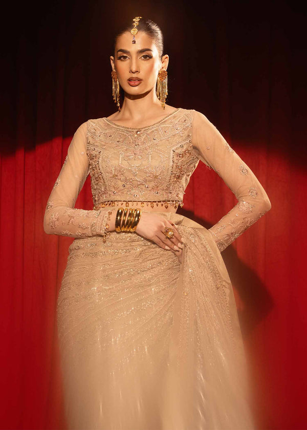 Paras by Pasha | Noor -e- Jahan Saree Collection | Zar-e-Sahar by Paras by Pasha - Designer Dress - Type: Ladies Clothes - Available at Libayah - 100% Original