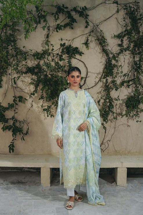 Aabyaan | Shezlin Chikankari 25 | MAYA (AF-08) by Aabyaan - Designer Dress - Type: Ladies Clothes - Available at Libayah - 100% Original
