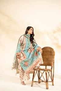 Faiza Faisal | Elara Luxury Pret | AQUA BLOOM - Designer Dress - Type : Ladies Clothes - Available at Libayah - 100% Original