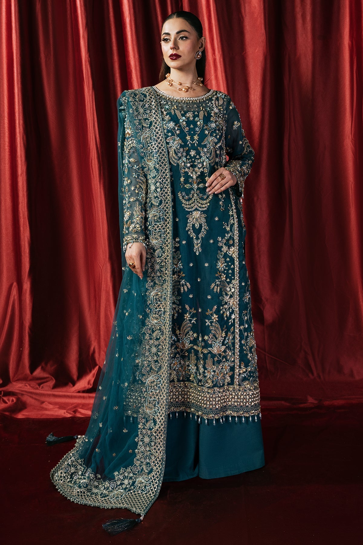 Mina Kashif | Kahani Formals | Arshia by Mina Kashif - Designer Dress - Type: Ladies Clothes - Available at Libayah - 100% Original