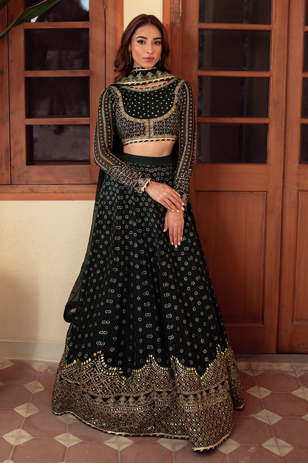 Neeshay | Dastaan Luxury Chiffon | Sheesh by Neeshay - Designer Dress - Type: Formal - Available at Libayah - 100% Original