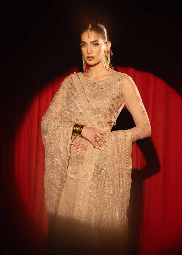 Paras by Pasha | Noor -e- Jahan Saree Collection | Zar-e-Sahar by Paras by Pasha - Designer Dress - Type: Ladies Clothes - Available at Libayah - 100% Original