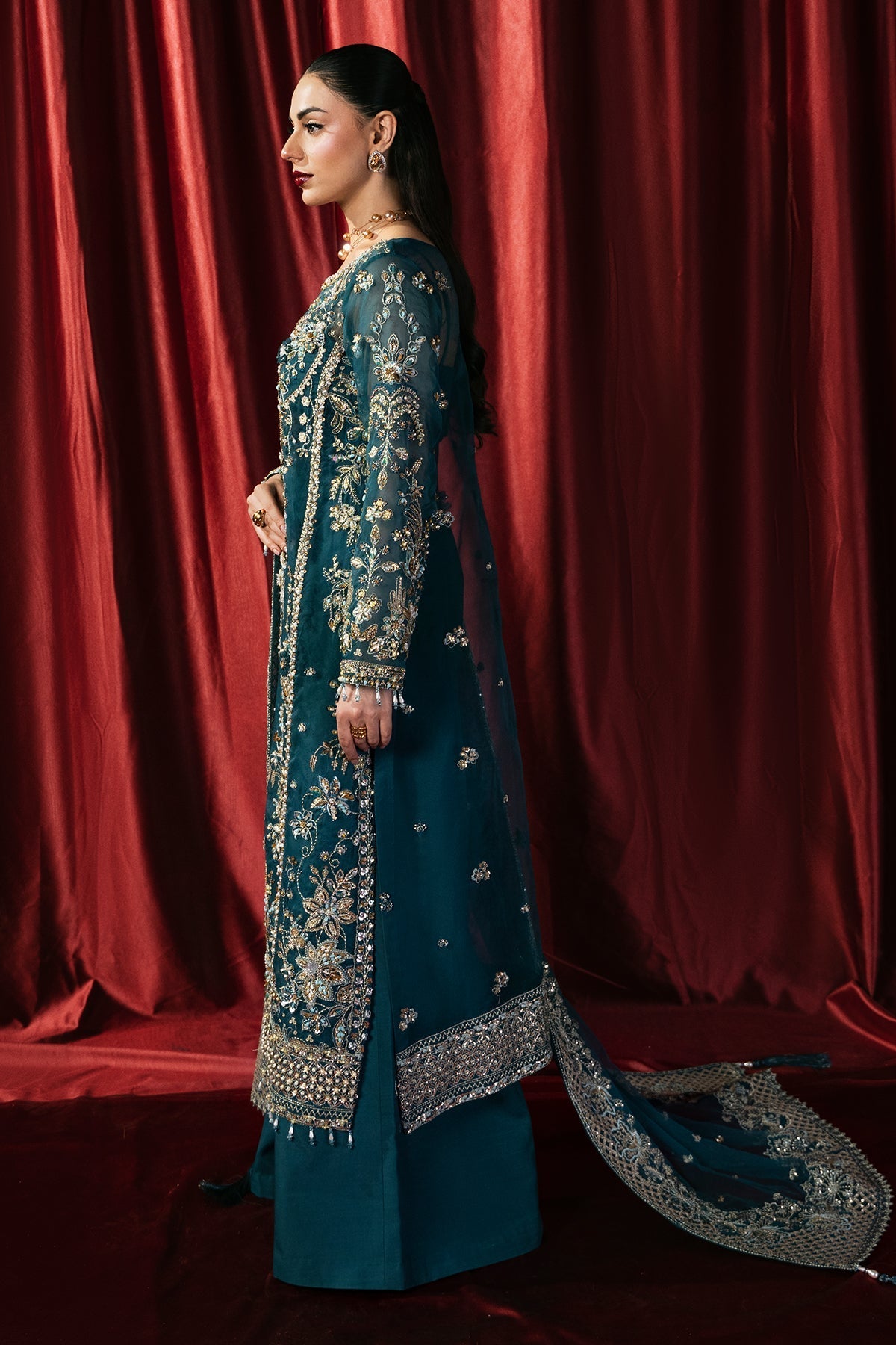 Mina Kashif | Kahani Formals | Arshia by Mina Kashif - Designer Dress - Type: Ladies Clothes - Available at Libayah - 100% Original