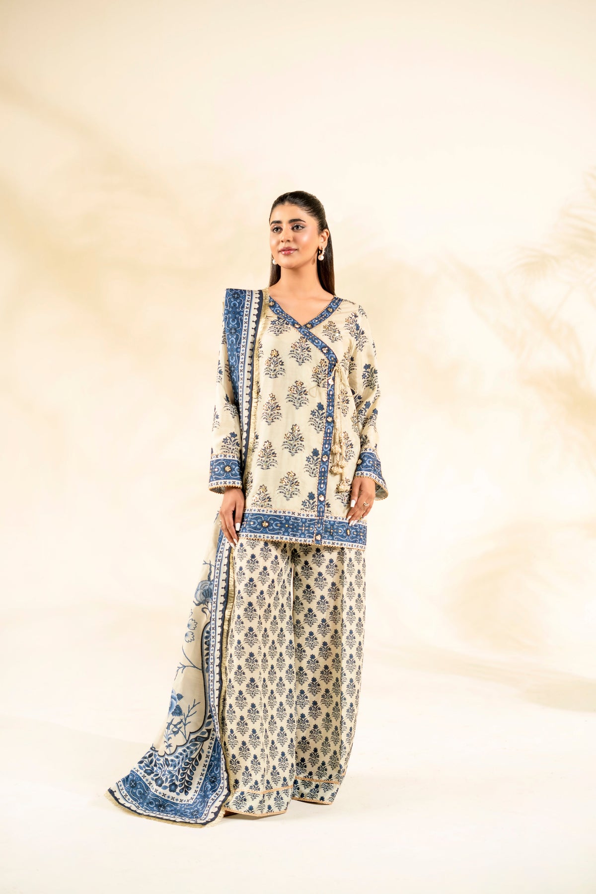 Faiza Faisal | Elara Luxury Pret | IVORY ZEEN - Designer Dress - Type : Ladies Clothes - Available at Libayah - 100% Original