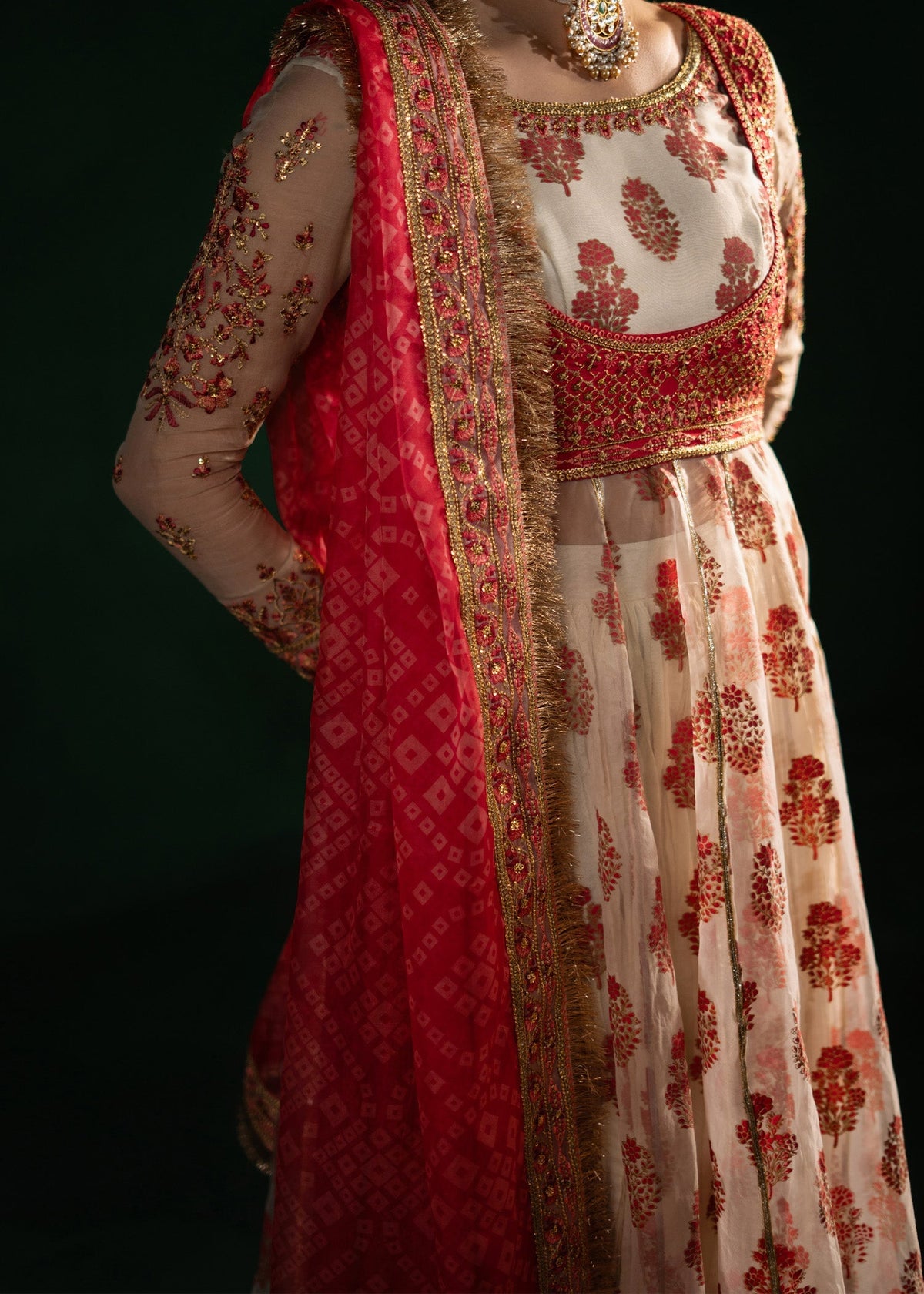 Maria Osama Khan | Jashan Pret | Noor-e-Jashan by Maria Osama Khan - Designer Dress - Type: Ladies Clothes - Available at Libayah - 100% Original