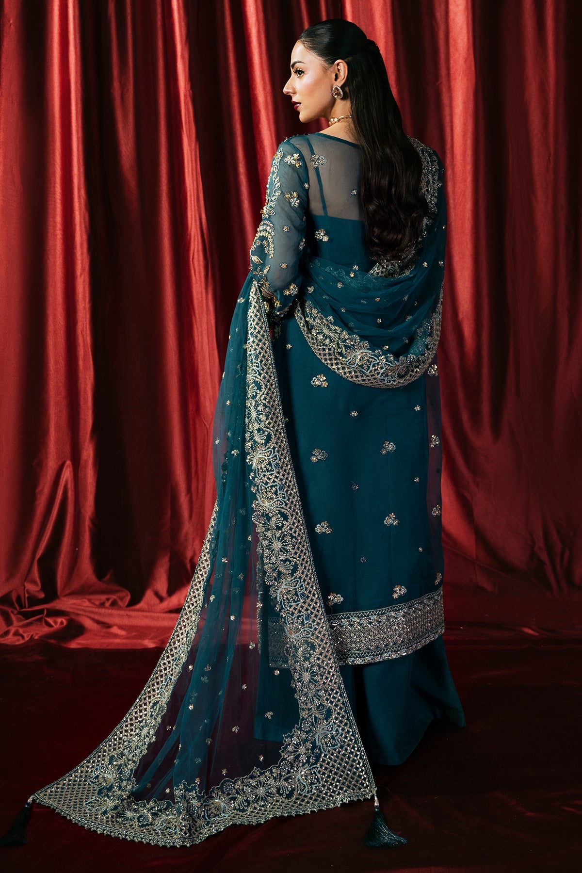 Mina Kashif | Kahani Formals | Arshia by Mina Kashif - Designer Dress - Type: Ladies Clothes - Available at Libayah - 100% Original