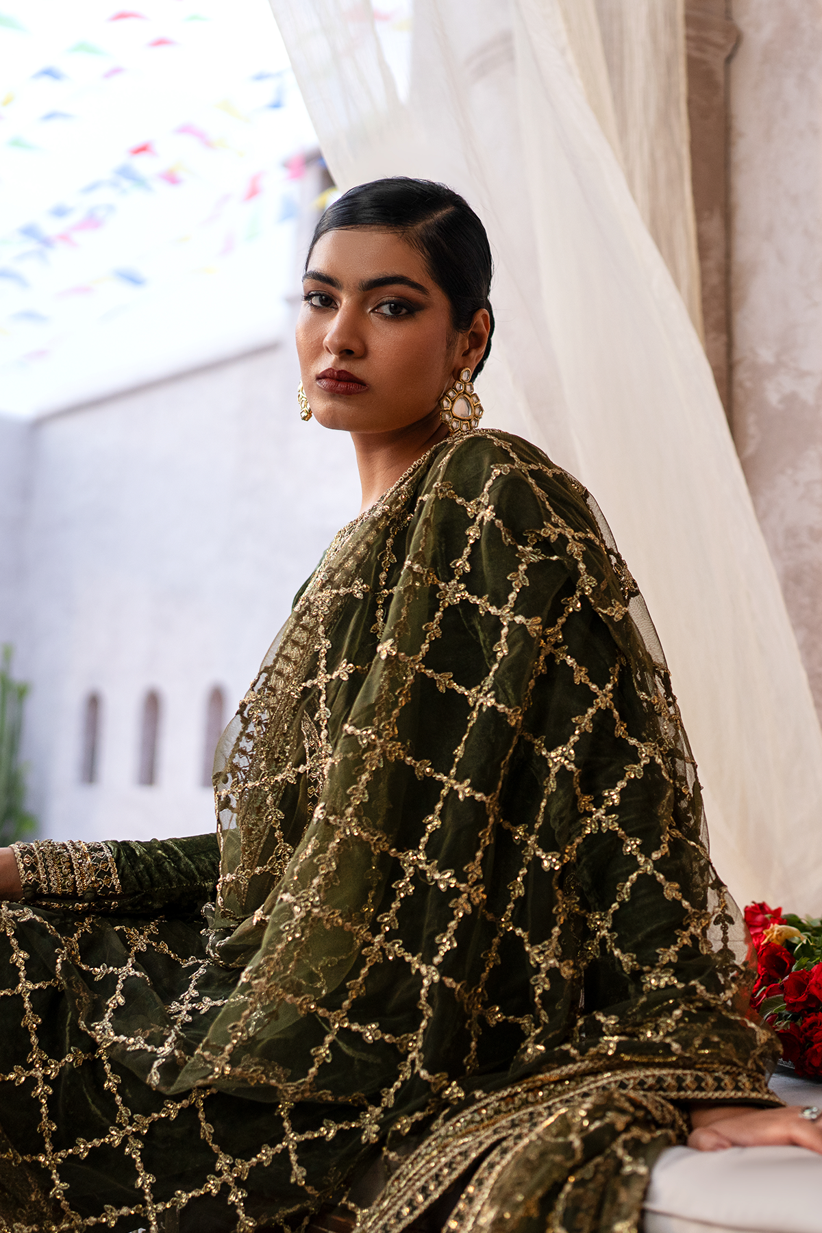 Erum Khan | Sakhiyan Formals | HENA by Erum Khan - Designer Dress - Type: Formal - Available at Libayah - 100% Original