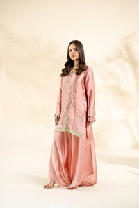 Faiza Faisal | Elara Luxury Pret | AURELIA PINK - Designer Dress - Type : Ladies Clothes - Available at Libayah - 100% Original