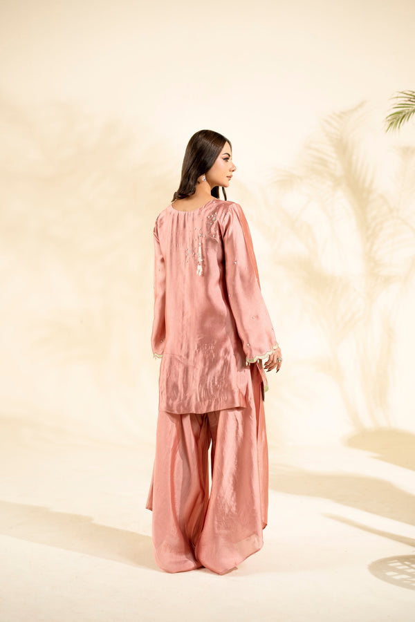 Faiza Faisal | Elara Luxury Pret | AURELIA PINK - Designer Dress - Type : Ladies Clothes - Available at Libayah - 100% Original