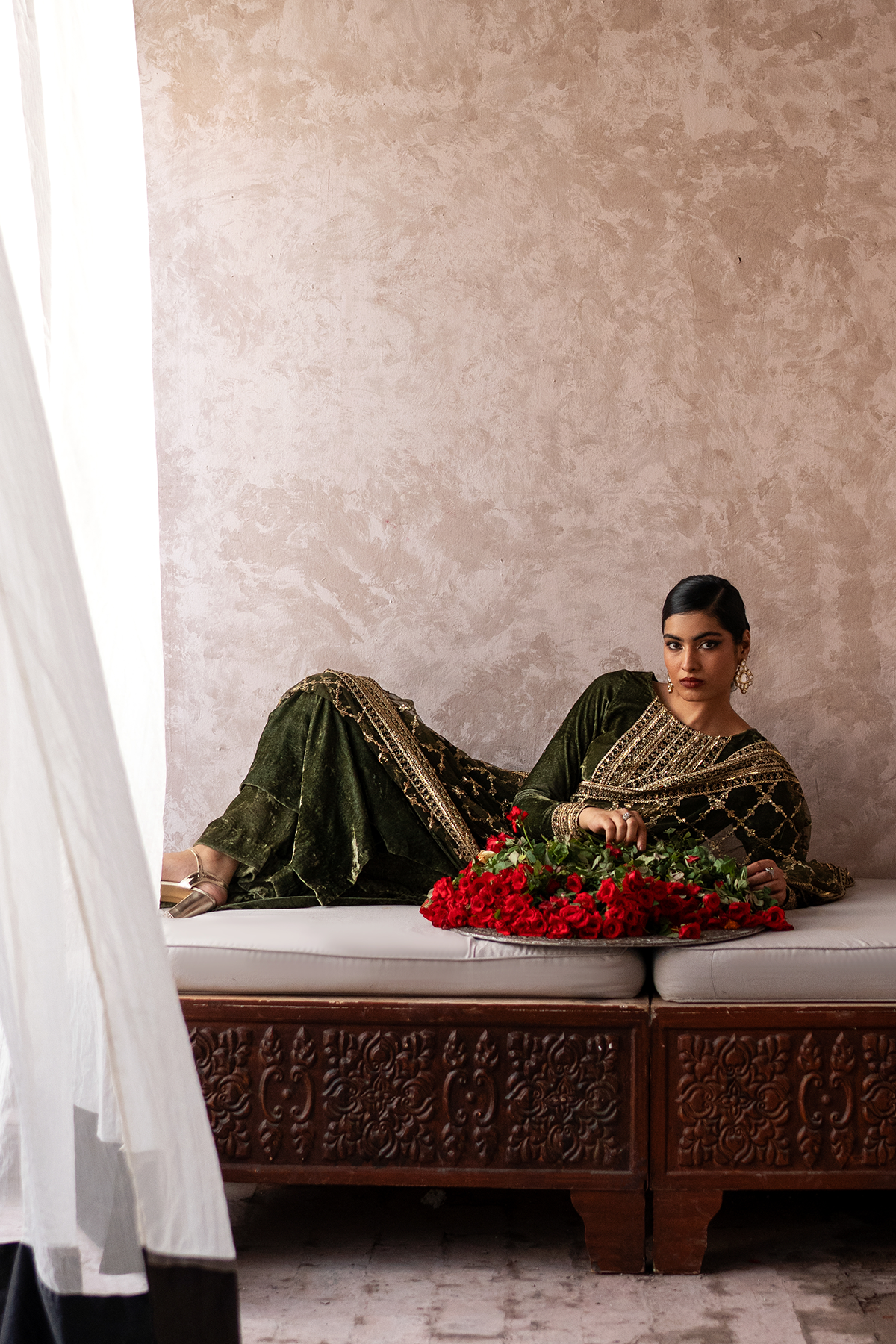Erum Khan | Sakhiyan Formals | HENA by Erum Khan - Designer Dress - Type: Formal - Available at Libayah - 100% Original