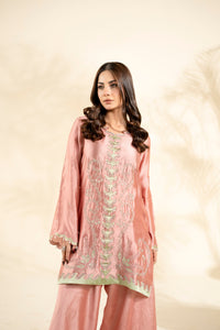Faiza Faisal | Elara Luxury Pret | AURELIA PINK - Designer Dress - Type : Ladies Clothes - Available at Libayah - 100% Original