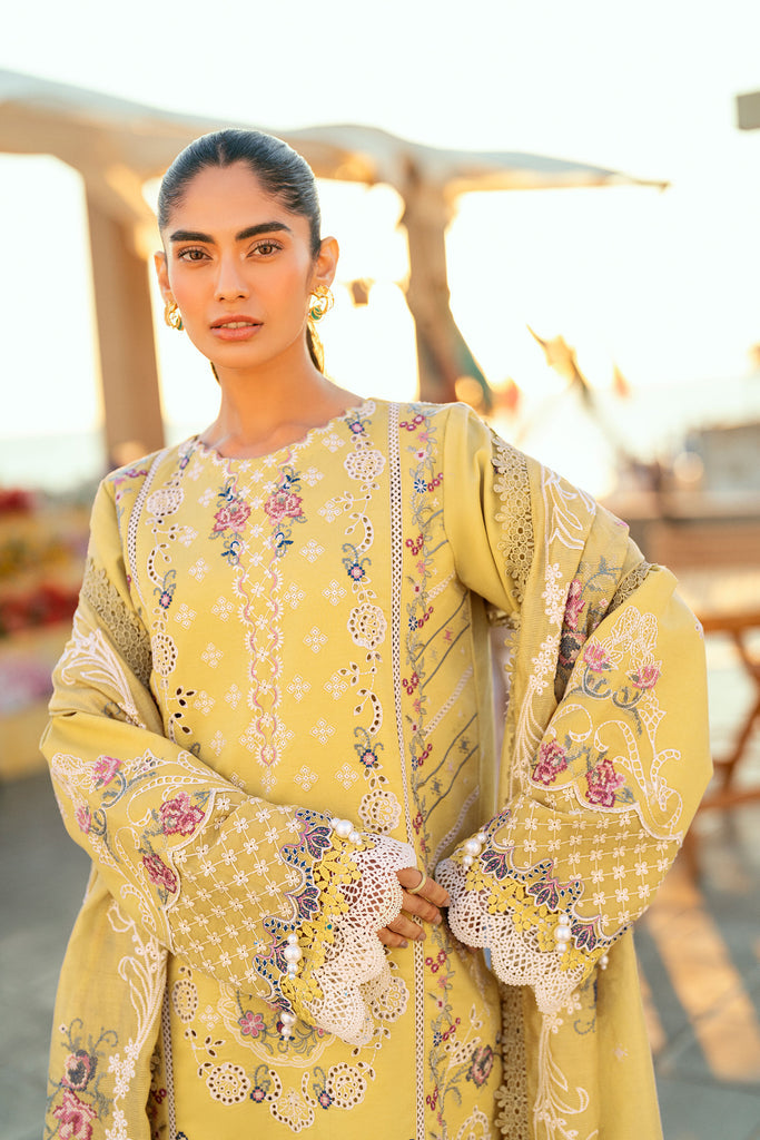 Florent | Luxury Lawn Eid Edits | FL-4B by Florent - Designer Dress - Type: Ladies Clothes - Available at Libayah - 100% Original