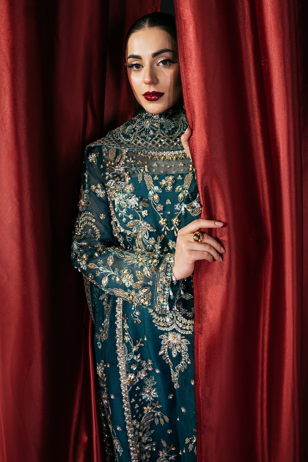 Mina Kashif | Kahani Formals | Arshia by Mina Kashif - Designer Dress - Type: Ladies Clothes - Available at Libayah - 100% Original