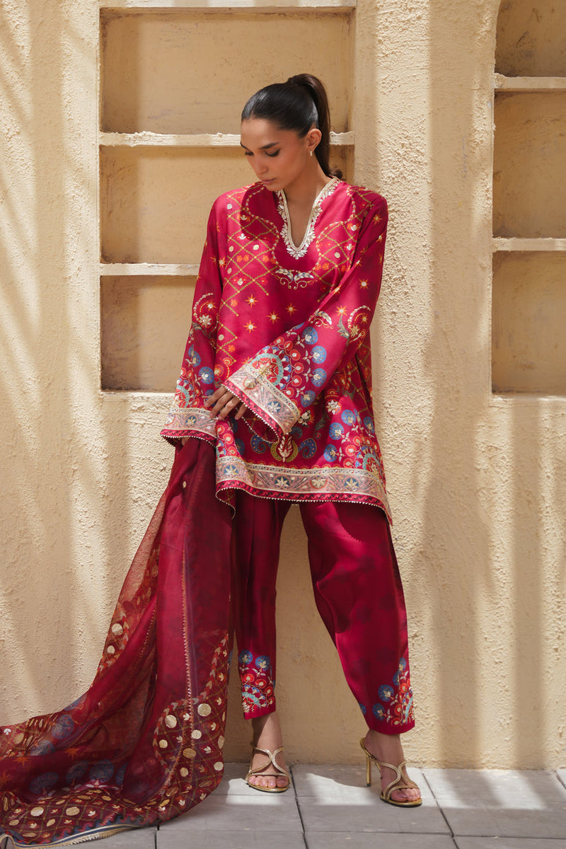 Sania Maskatiya | Eid ul Adha Edit | Enya (A) - by Libayah - Registered Vendor of : Sania Maskatiya - 100% Original Designer Dress
