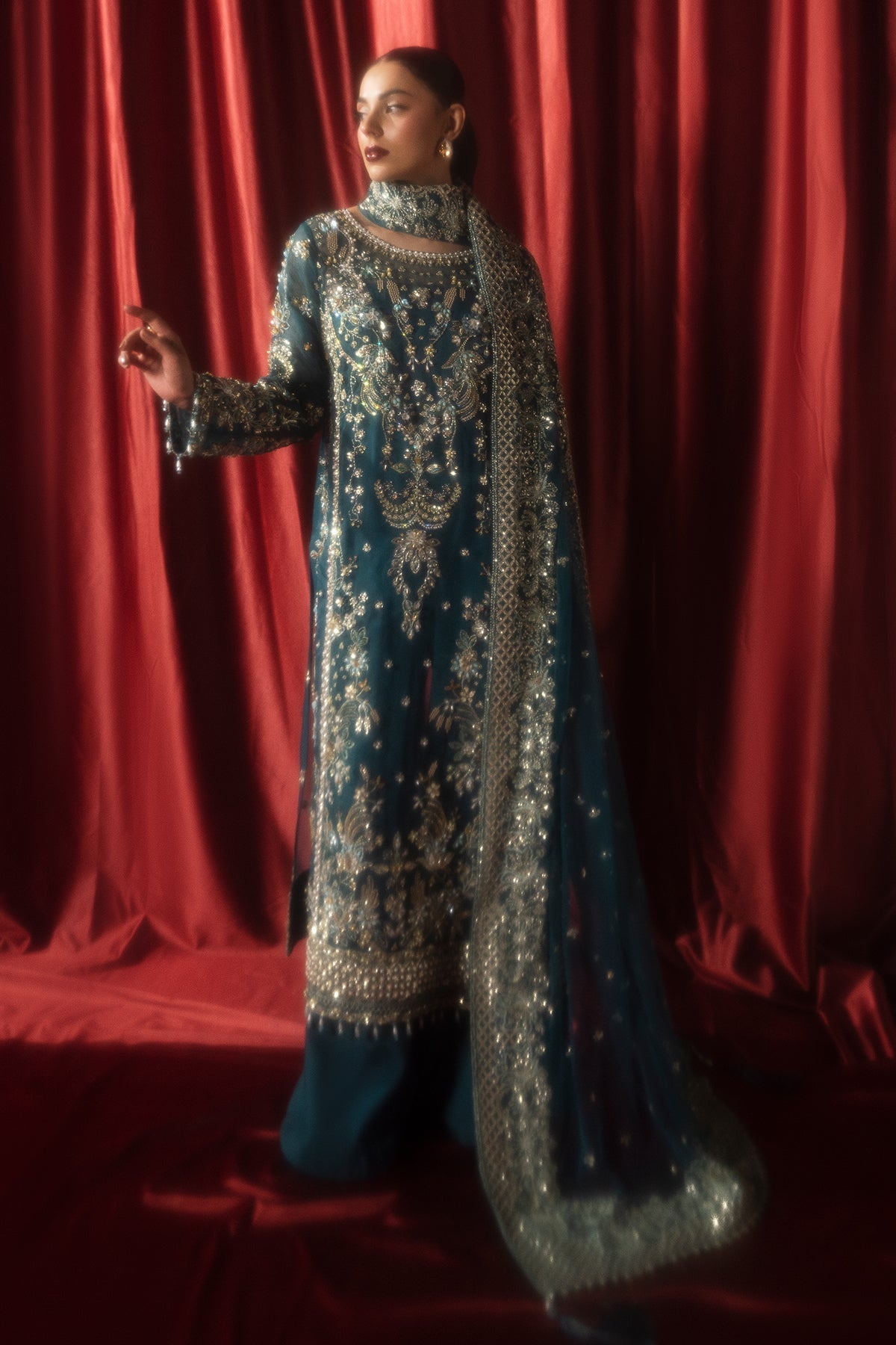 Mina Kashif | Kahani Formals | Arshia by Mina Kashif - Designer Dress - Type: Ladies Clothes - Available at Libayah - 100% Original