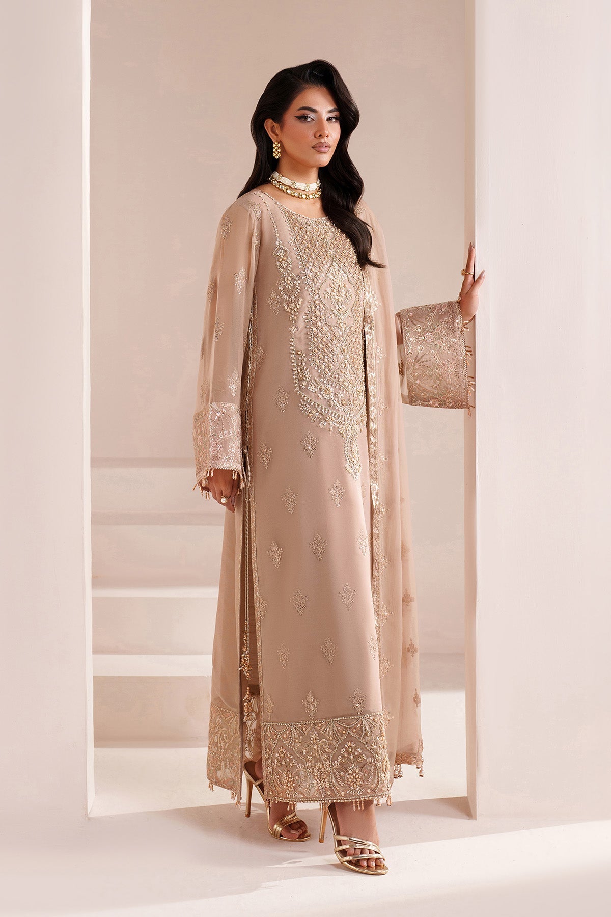 Alizeh | Aymal Handcrafted Luxury Formals | AF-BHM-4064-Cove - Designer Dress - Type : Ladies Clothes - Available at Libayah - 100% Original